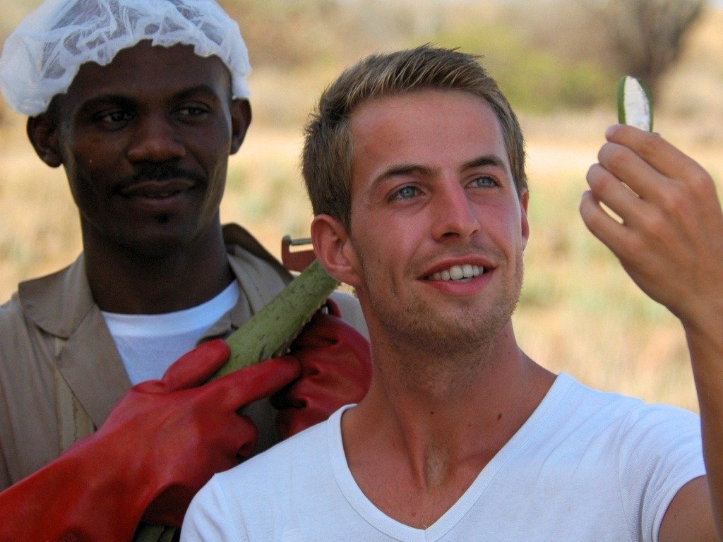 Aloë is een vlezige plant